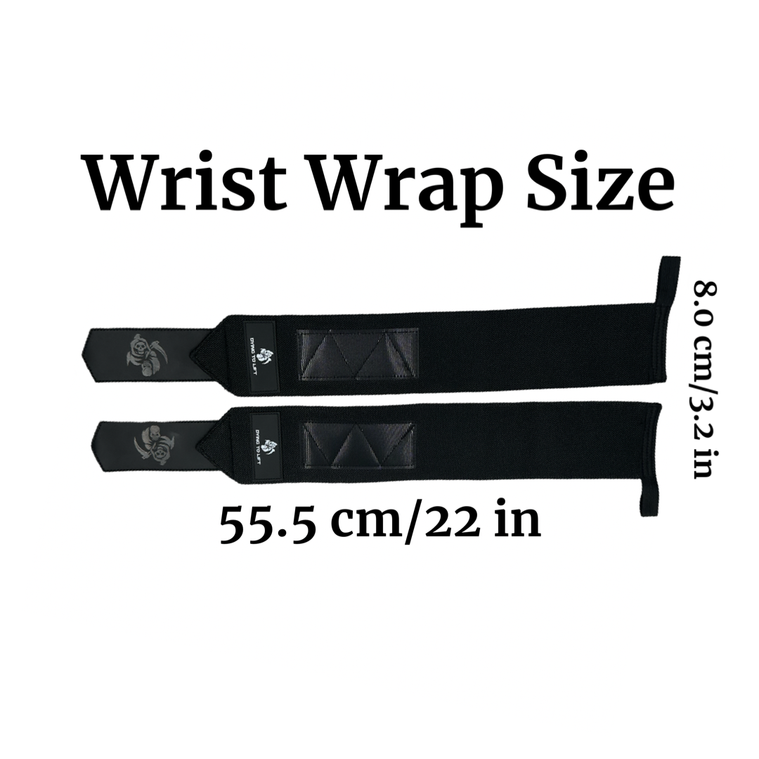 Dying to Lift Wrist Wraps
