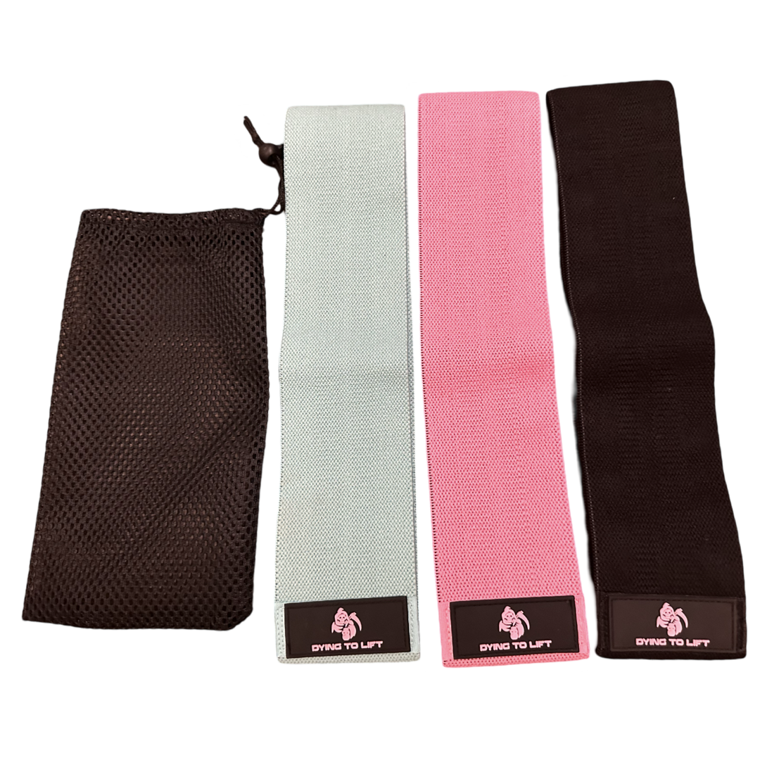 Dying to LIft Hip Bands 3-Pack