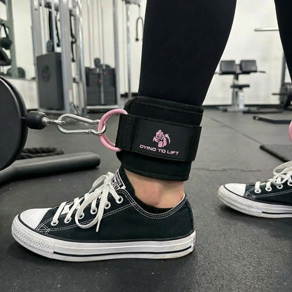 Dying to Lift Womens Ankle Straps