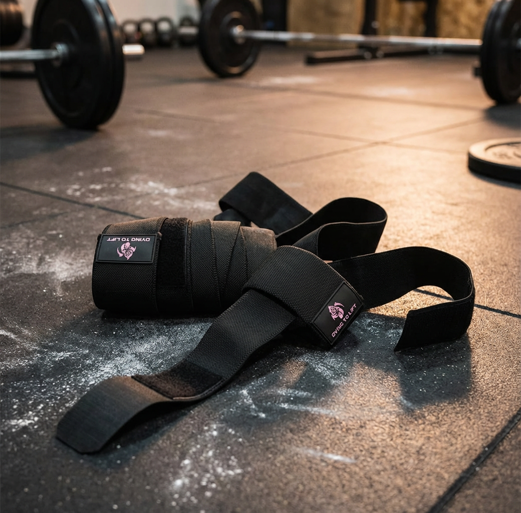 Dying to Lift Womens Knee Straps